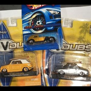 Toy cars V-dub & hot wheels